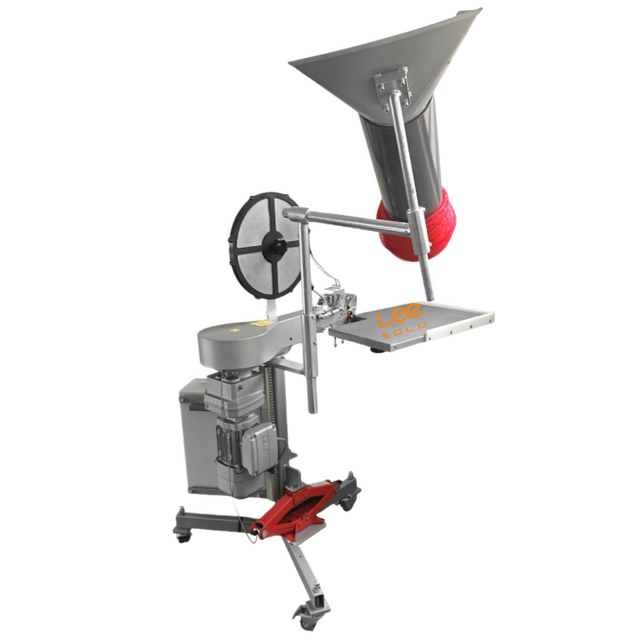 Máquina envasadora de bolsas de malla semiautomática