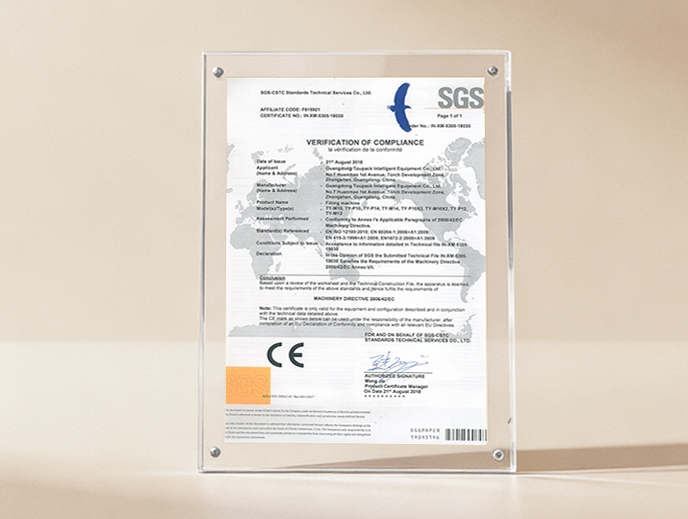 Certificación CE de la UE