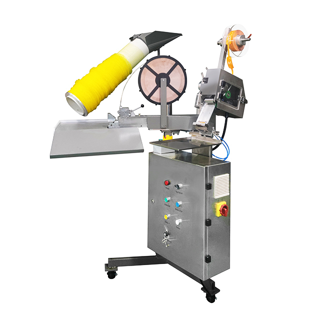Máquina envasadora de bolsas de red semiautomática