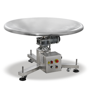 Mesa de recolección giratoria