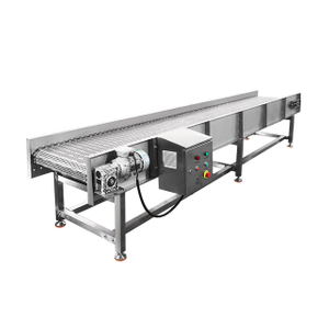 Transportador de cadena de malla de acero inoxidable | Soluciones personalizadas de líneas transportadoras industriales