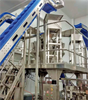 Sistema de embalaje y pesaje mixto de 4 tipos de materiales.